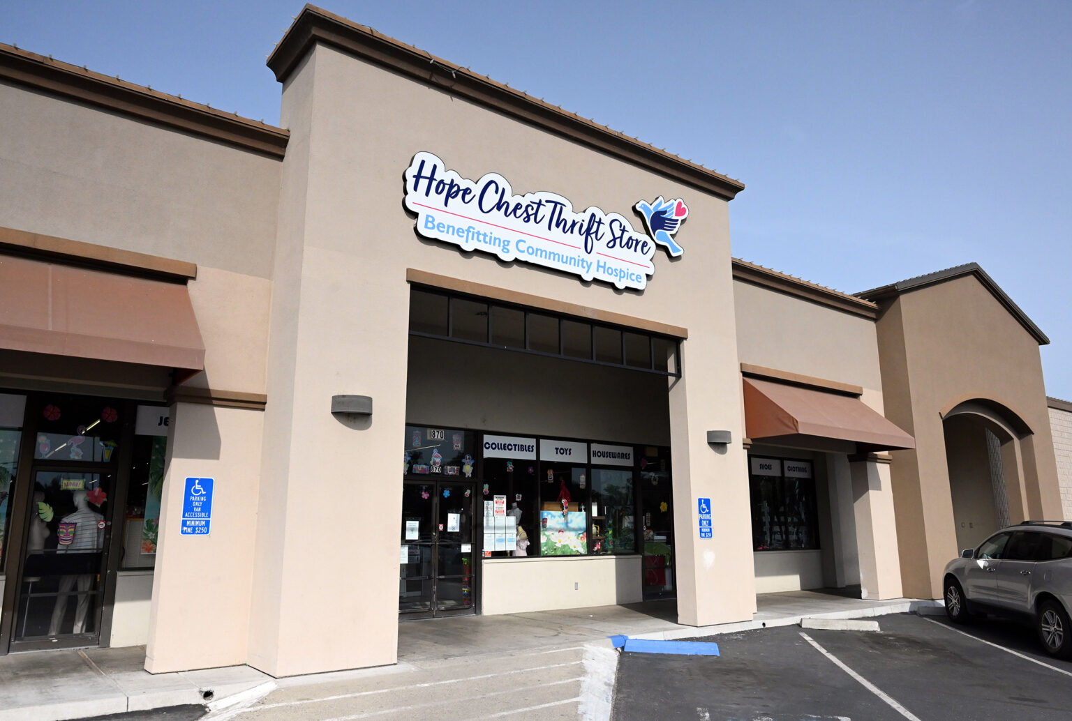 Front Page Hope Chest Thrift Store