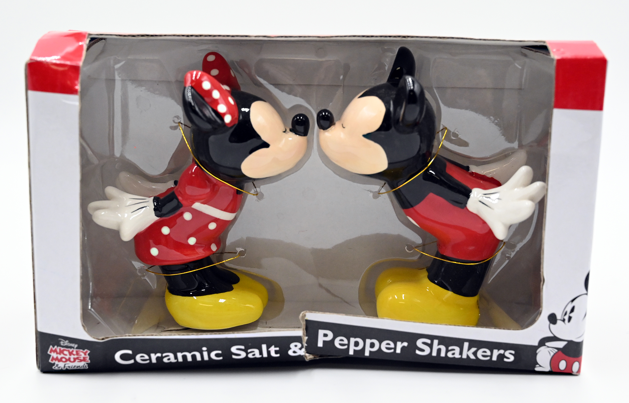 Mickey Mouse & Friends Ceramic Salt & Pepper Shakers - Hope Chest Thrift  Store