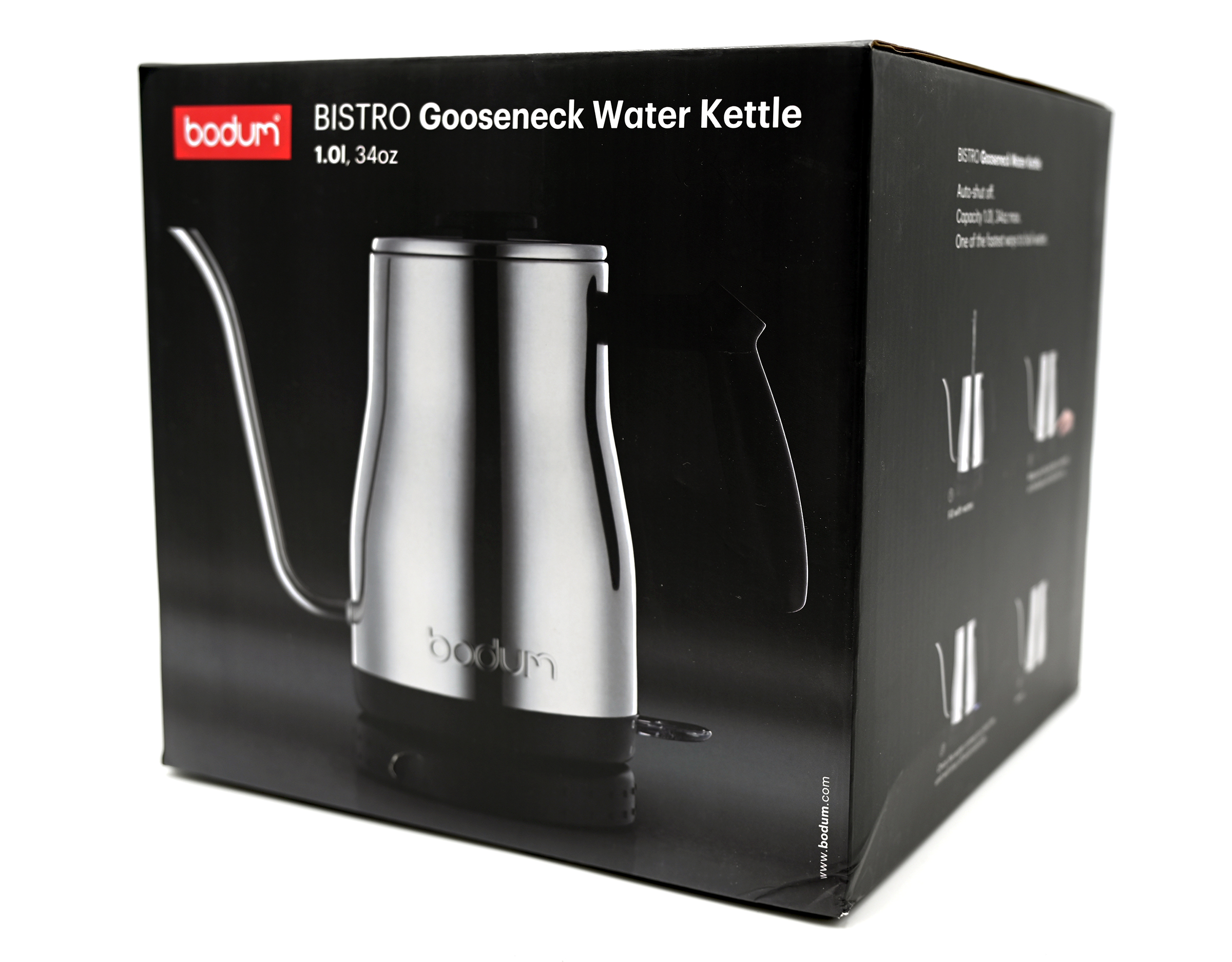 Bodum's pour over-ready Gooseneck Kettle now $30 for today only (25% off)
