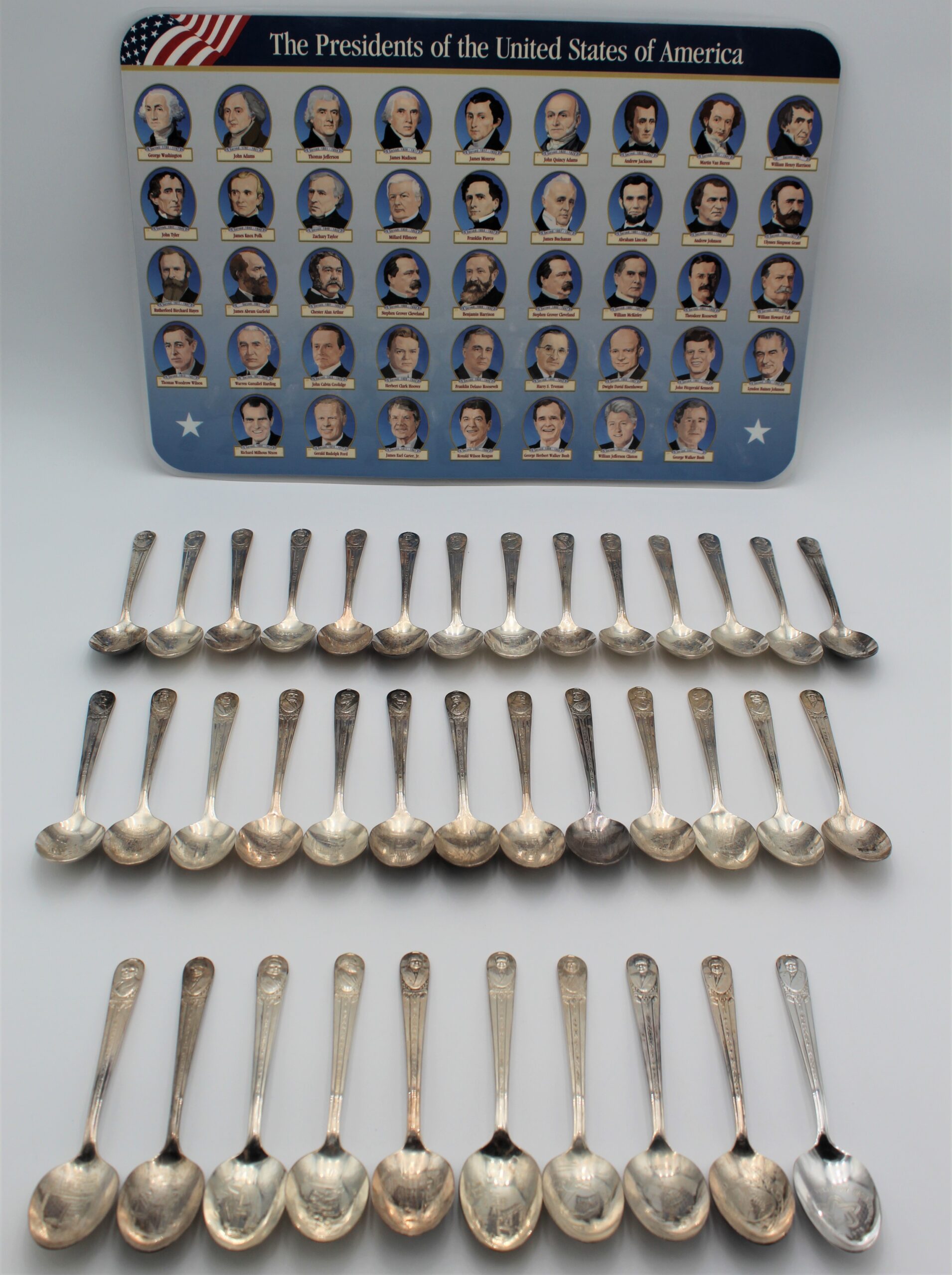 American Presidents Spoon Collection 2024